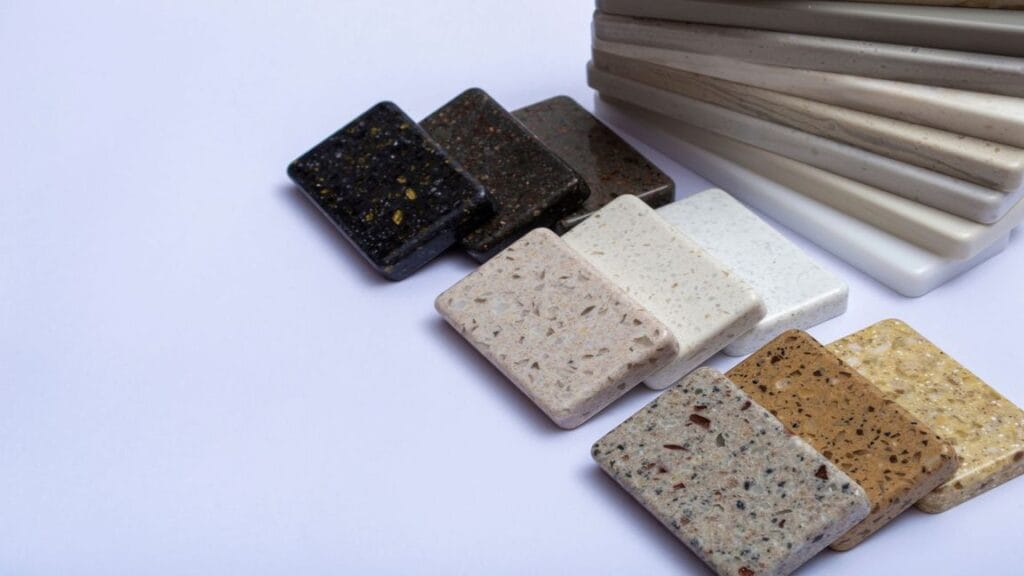 countertop tile samples