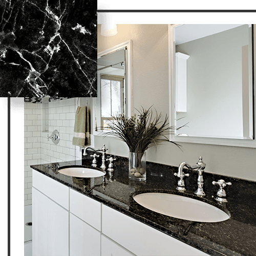 granite bathroom top