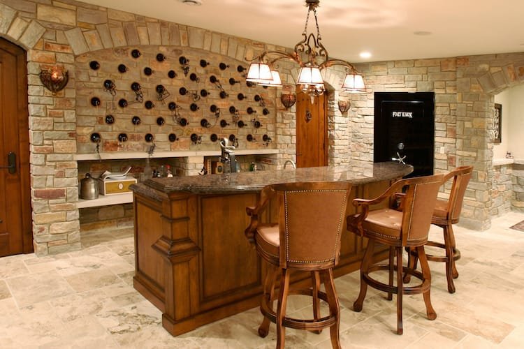granite home bar