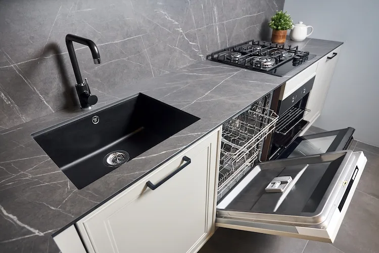 grey marble kitchen countertops