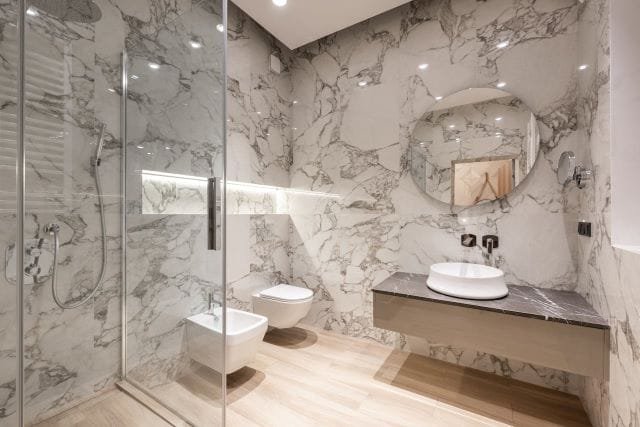 bathroom hotel natural material