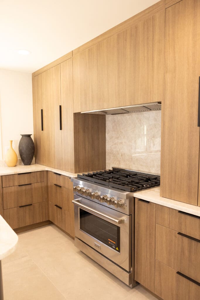 Kitchen Countertops using Taj Mahal Quartzite in Dunwoody, GA