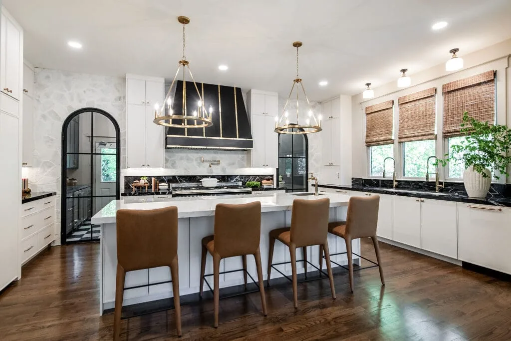 Porcelain Vena Oro Kitchen Island in Smyrna GA