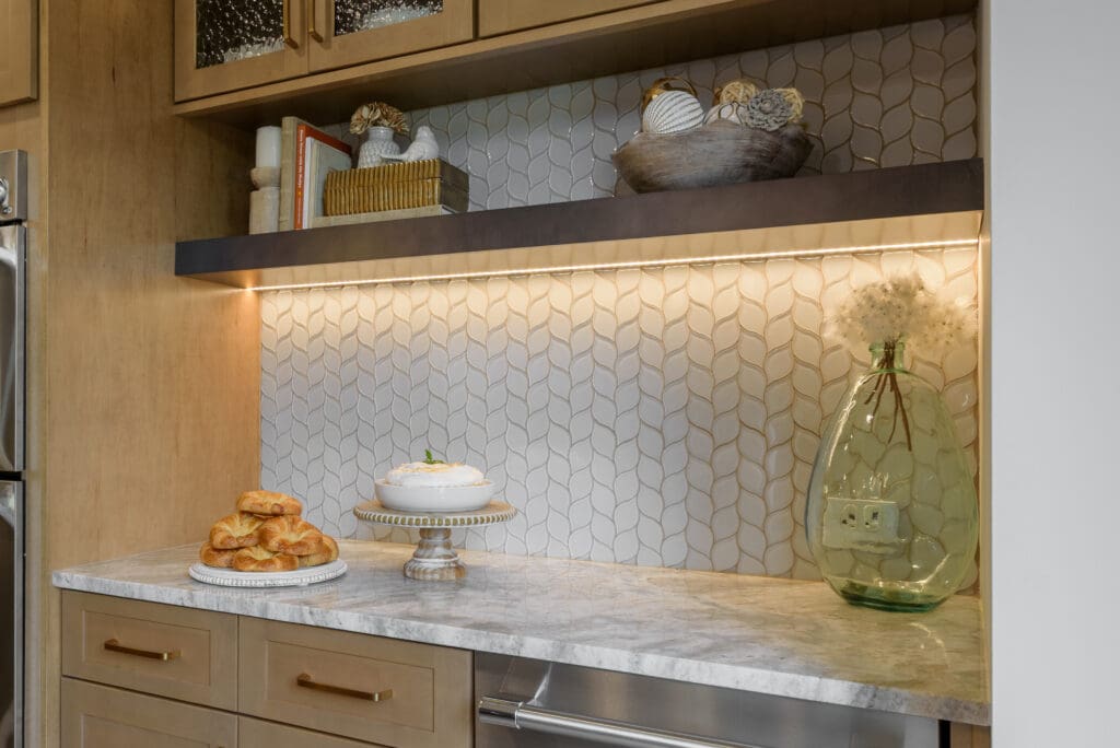 Fantasy Brown Marble Kitchen in Alpharetta