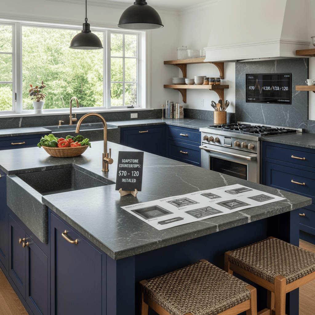 soapstone countertop cost